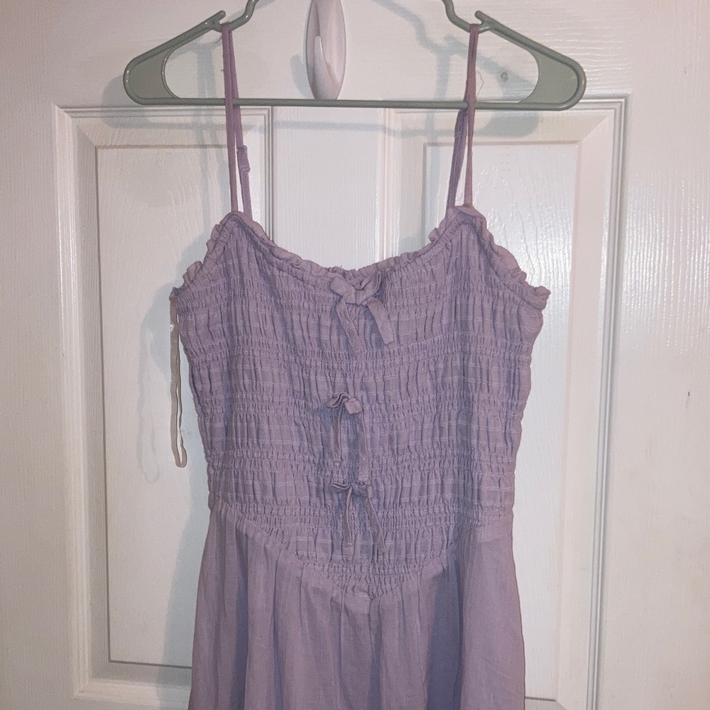 American Eagle Outfitters Lavender Midi Dress